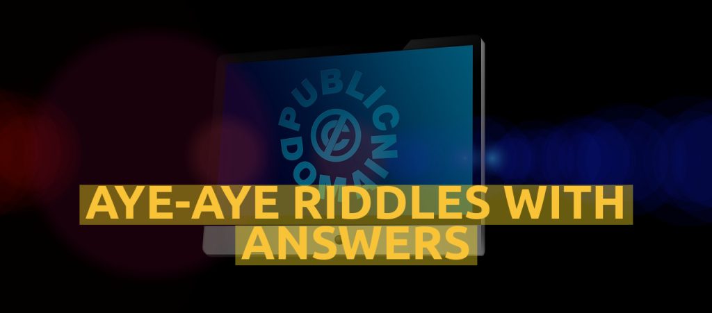 Aye-Aye Riddles With Answers