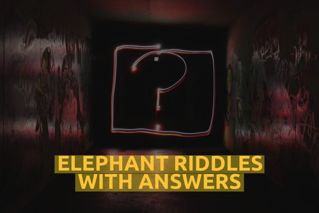 Elephant Riddles With Answers