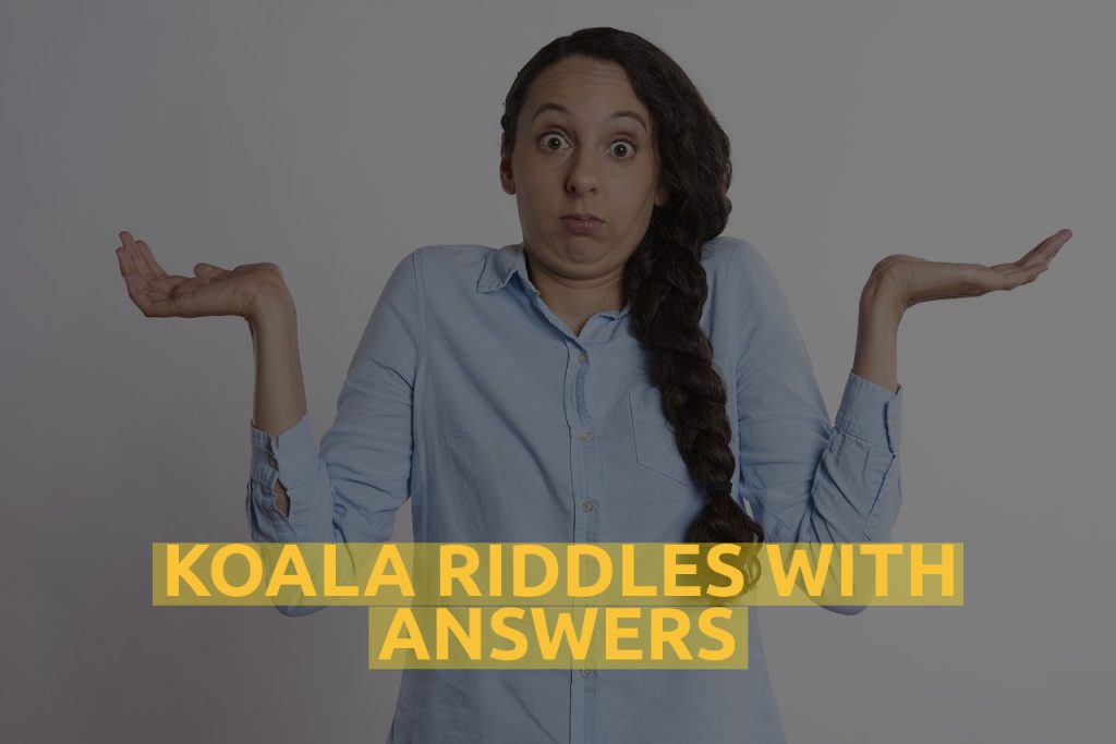 Koala Riddles With Answers