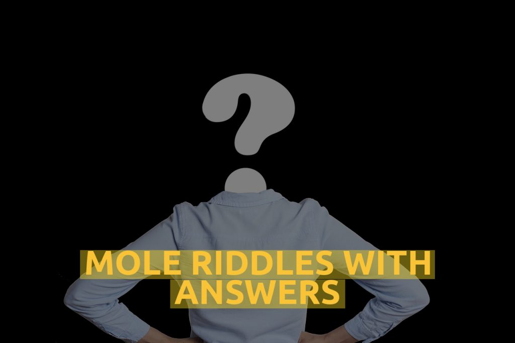 Mole Riddles With Answers