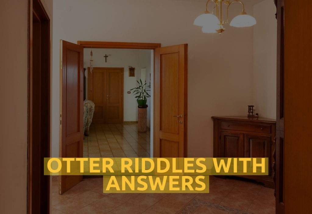 Otter Riddles With Answers