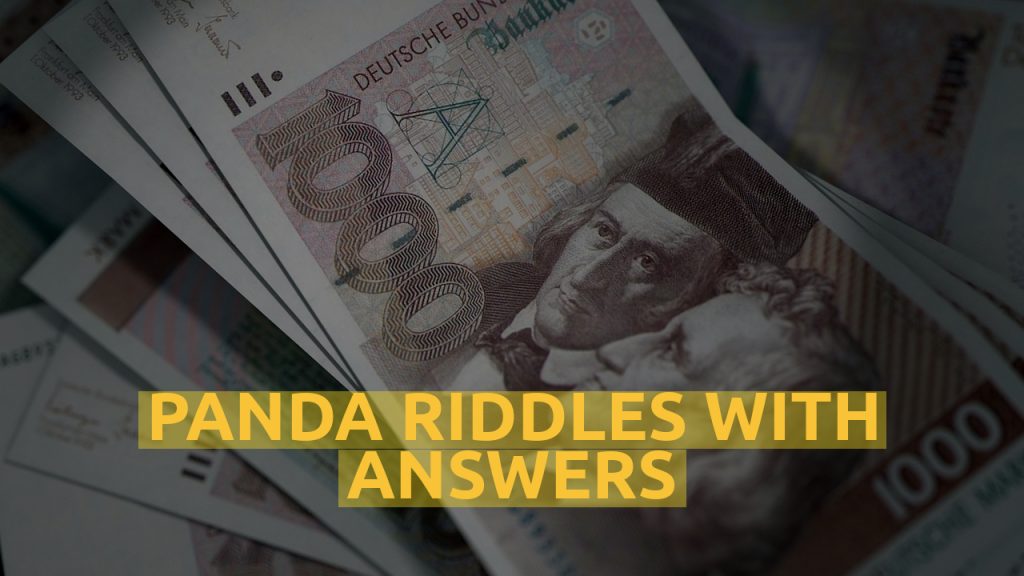 Panda Riddles With Answers