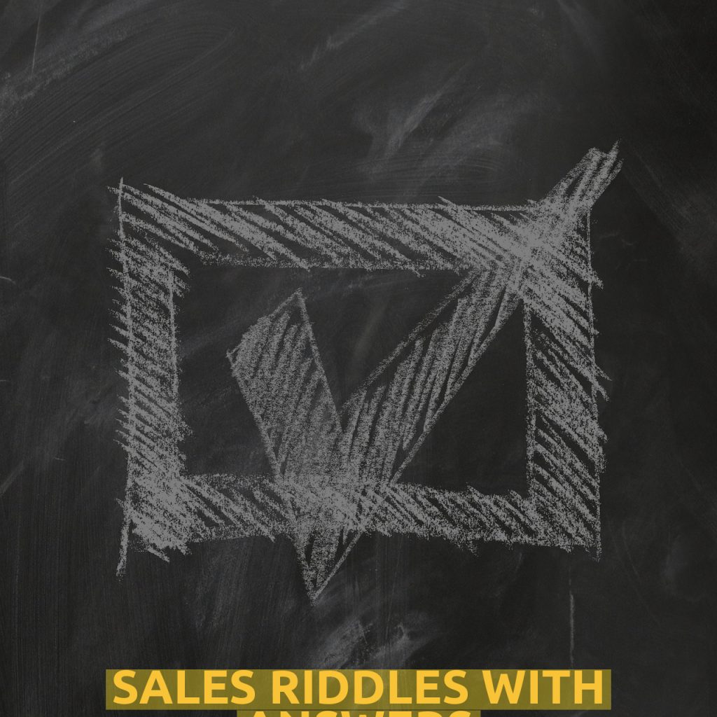 Sales Riddles WIth Answers