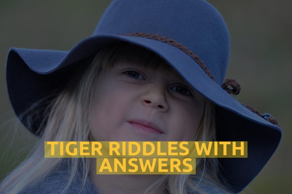 Tiger Riddles With Answers